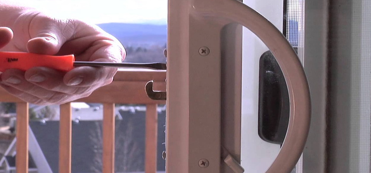 Balcony Door Lock Repair Brooklin